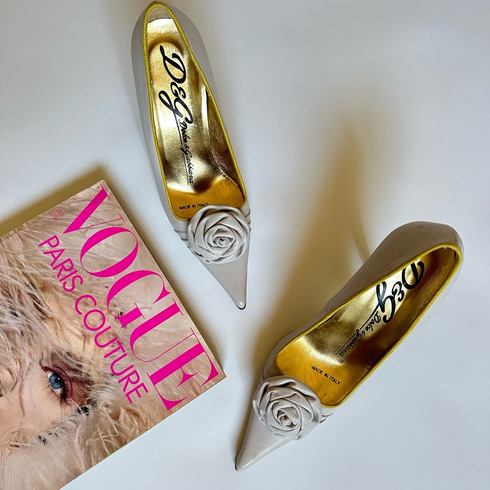 D&G Rose Heels